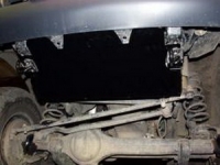 Защита {рулевых тяг} TOYOTA Land Cruiser 100/105 - для 0530 под лебёдку (1998 - 2007) 4,2D; 4,5; 4,7