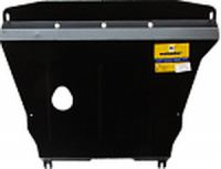 Защита стальная Мотодор 00612 FIAT Panda