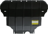 Защита (двигатель, КПП) Skoda Octavia III 2013-; V=1.4T, 1.8T;/Seat сталь 2 мм, вес 12кг, щитов: 1