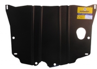 Защита (двигатель, КПП) Toyota IQ 2009-; все объемы, сталь 2 мм