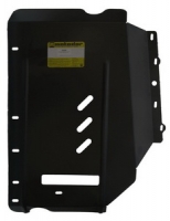 Защита (КПП, РК) Toyota HIAce 2004-; V=2.5TD, сталь 2 мм, [ставится вместо пыльника с МКПП