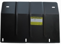 Защита (топливный бак) VW Caddy 2004-; все объемы, сталь 2 мм,