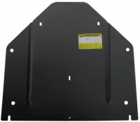 Защита (двигатель, КПП) VW Phaeton 2002-2006; V=6,0i, сталь 2 мм, [АКПП вес 14,7кг, щитов: 2