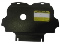 Защита (двигатель, КПП, дифференциал, РК) Chevrolet Trailblazer 2001-2006; V=4,2 , сталь 2 мм, [МКПП