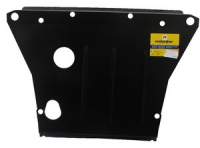 Защита (двигатель, КПП) Chevrolet Aveo 2008-2010; все объемы, сталь 2 мм, [кузов Т250 h/b, sedan вес