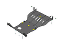 Защита стальная Мотодор 05602 Gaz 3110 Volga