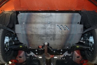 Защита {картера и КПП} SKODA Fabia с балкой (2003 - 2007) 1,2 (кузов: 6) сталь 2 мм, Гибка, 7,9кг.,