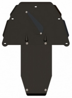 Защита {картера и КПП} BMW 7ER (2001 - 2008) 3,0; 3,5; 4,0; 4,5; 5,0; 6,0 (кузов: E 65 ; E 66) сталь