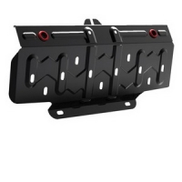 Защита радиатора + комплект крепежа Ssang Yong New Actyon, V - D20T; 2WD (2011-)