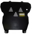 Защита (двигатель, КПП) Audi Allroad 2000-2006; V=2,5TDI, Skoda Superb 2002-2008