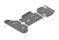 Защита стальная Мотодор 10705 Ford Ranger