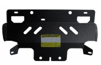 Защита (радиатор, двигатель) Toyota HIAce 2004-; V=2.5TD, сталь 3 мм, [4WD с МКПП Защита имеет боко