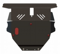 Защита {картера и КПП} BYD F3 (2007 -) 1,6 ; сталь 2 мм, Гибка,