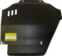 Защита (КПП, РК) VW Touareg 2004-2010; V=2,5 TD; 2,2D, сталь 3 мм, [ вес 13,56кг, щитов: 1