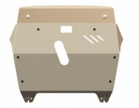 Защита {картера и КПП} TOYOTA Highlander/Kluger (2000 - 2007) 2,4 (кузов: U20) алюминий