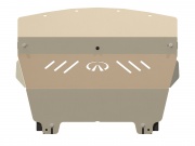 Защита картера, INFINITI G 25 (V36), 2,5, 2010 -, AL 5 мм