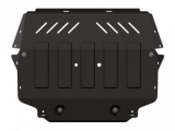 Защита картера и КПП, VOLKSWAGEN Jetta V (1K2), 1,4; 1,6; 1,9D, 2005 - 2010, сталь 2 мм