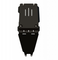 Защита {КПП и РК} PORSCHE Cayenne (2002 - 2010) 3,2 (кузов: 955) сталь 2,5 мм, Гибка, 13,9кг., 2 лис