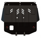 Защита картера и КПП, RENAULT Kangoo (KC0), 1,2; 1,4, 1998 - 2003, сталь 2 мм