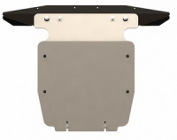 Защита {картера} VOLKSWAGEN Touareg (2010 -) 3.0TDI ; 3.6FSI ; 4.2 FSI ; 4.2TDI (кузов: 7P5) алюмин.