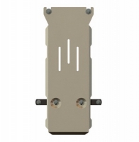 Защита {КПП} VOLKSWAGEN Touareg - для 1884 (2010 -) 4.2TD AT ; алюминий