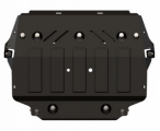 Защита {картера и КПП} VOLKSWAGEN Touran (2003 -) 1,9; 1,4d; 1,9D/Seat ; сталь