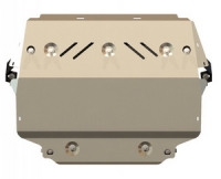 Защита {картера и КПП} Skoda Octavia 2008-2013/SuperB алюминий