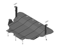 Защита (двигатель, КПП) VW Passat B8 2015-; V=1,4;1,8, сталь
