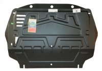 Защита картера двигателя и КПП VW "Touran" (2003-),"Caddy" (2004-); SKODA "Yeti" (2009-)