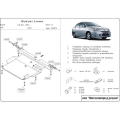 Защита картера Aerio 2001-2006 1,3; 1,6; 1,4D картера и КПП сталь 2,0 