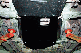 Защита {АКПП и РК} TOYOTA Land Cruiser 100 - для 0530 (1998 - 2002) 4,2D (кузов: J10) сталь 
