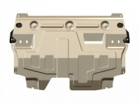 Защита {картера и КПП} SEAT Ibiza (2013 -) 1,2TSI DSG ; алюминий