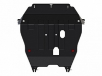 Защита {картера и КПП} Brilliance V5 (2014 - ) 1,8 АТ ; сталь 2 мм, Гибка, 13,31кг., 1 ли	