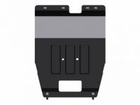 Защита {картера и КПП} CHERY Tiggo 5 (2014 -) 1,6 МТ (кузов: T21) сталь 2 мм, Универсальный штамп, 1