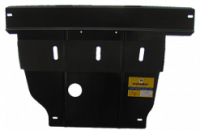 Защита (двигатель, КПП) Renault Laguna I 1993-2001; все объемы, сталь 2 мм, [ вес 10,11кг, щитов: