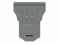 Защита {картера и КПП} AUDI Q 5 (2014 -) 2,0 TFSI АТ (Tiptronic) 4wd ; алюмин