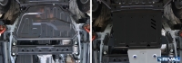Защита РК + крепеж, RIVAL, Сталь, Mitsubishi Pajero IV 2011-,V - 3.0; 3.2d(188л.с.; 200л.с.); 3.8/Mitsubishi Pajero III 1999-2006,V - все/Mitsubishi Pajero IV 2006-2011,V - 3.0; 3.2d(188л.с.; 200л.с.); 3.8