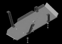 Защита (бака) Toyota Tundra (алюминиевая 5 мм)