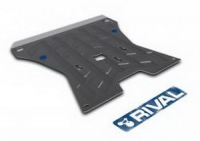 Защита картера и КПП AUDI Q5 2008-, алюминий