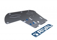 Защита КПП и РК Rival, , BMW 5 528i/530d/xDrive, 2010-, крепеж в комплекте, алюминий, ()