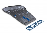 Защита картера Rival, , BMW X5 V - 3.0d, 4.0d, 5.0d, 2013-, крепеж в комплекте, алюминий, ()