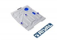 защита картера и КПП Автоброня Fiat Sedici