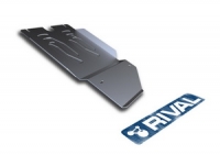 Защита КПП с крепежом TOYOTA: HILUX (07-), V - 2.5D/3.0TD/4.0TD алюминий