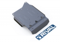 Защита раздатки Rival, , Toyota Tundra V - 5.7, 2007-, крепеж в комплекте, алюминий, ()