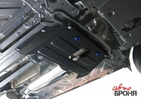 Защита кислородного датчика + крепеж, Сталь, Nissan Terrano 2016-, V - 1.6; 2.0; полный привод/Renault Duster 2015-, V - 1.6; 2.0; полный привод/Renault Kaptur 2016-, V - 2.0; полный привод