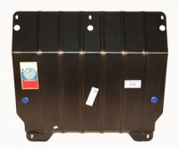 Защита картера двигателя и КПП VW "Tiguan" (2007-) сталь