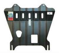 Защита картера двигателя и КПП NISSAN "Qashqai" (2007-2013), "X-Trail"(2007-2014); RENAULT "Koleos"