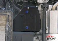 Защита топливного бака + крепеж, АвтоБРОНЯ, Сталь, Hyundai Creta 2016-, V - 1.6; 2.0; Привод - все