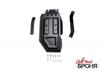 Защита редуктора + крепеж, АвтоБРОНЯ, Сталь, Hyundai Tucson 2015-, V - 1.6T(177л.с); 2.0; 2.0d; полный привод/Kia Sportage 2016-, V - 1.6T(177л.с); 2.0; 2.0d; полный привод