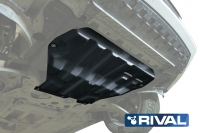 Защита картера и КПП Skoda Octavia А7 V - 1,4 TSI, 1,8 TSI; 1,6mpi (2013-)+ креп. (без Webasto)